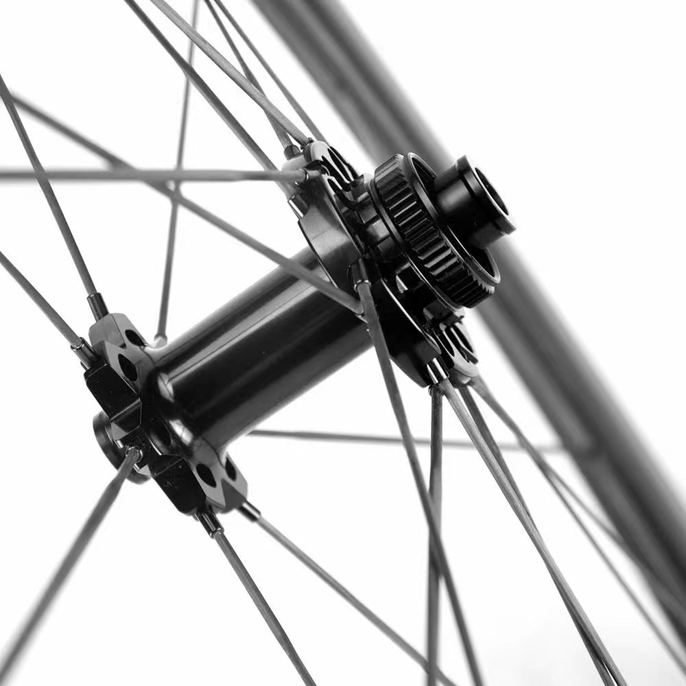 Front Hub Designed for taking carbon spokes